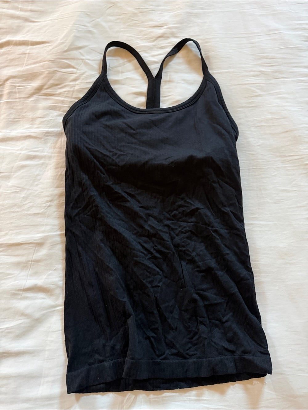 Women’s Black Racerback Tank Top
